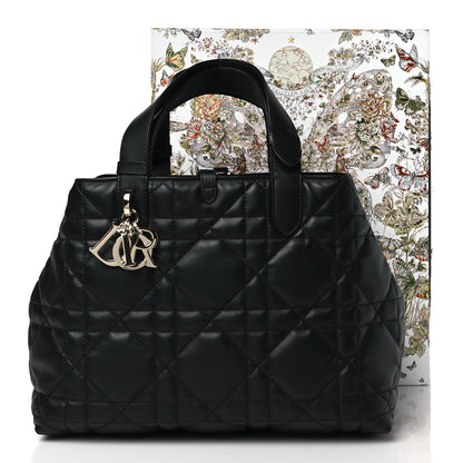 Christian Dior Calfskin Macrocannage Medium Toujours Black 11 of 11