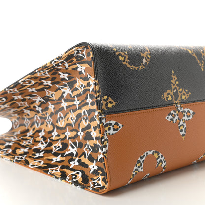 Louis Vuitton Monogram Giant Jungle Onthego GM Black 9 of 10