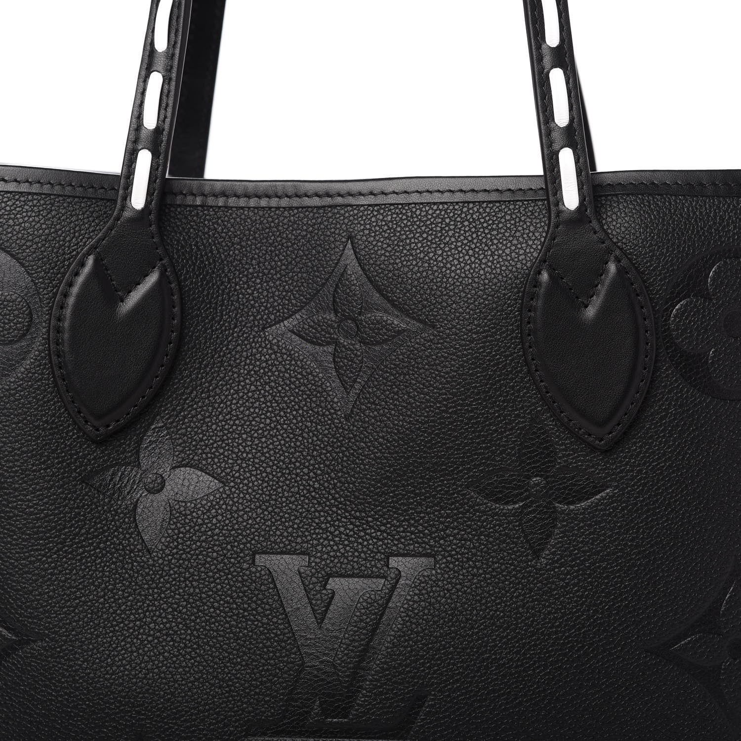 Louis Vuitton Empreinte Monogram Giant Wild At Heart Neverfull MM Black 9 of 9