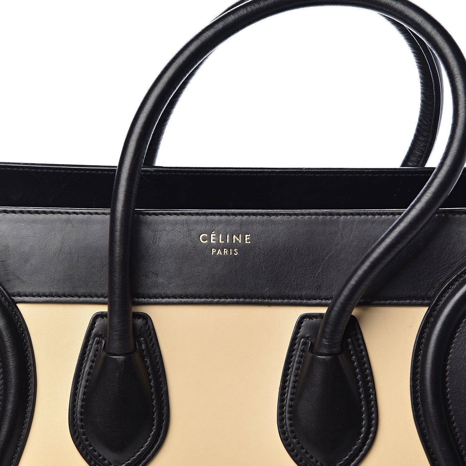 Celine Smooth Calfskin Micro Tri-Color Luggage Brown 12 of 16