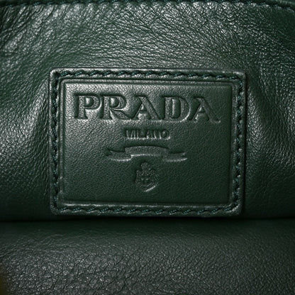 Prada Nappa Trembled Blossoms Stripes Shoulder Bag Viola Alloro 6 of 9