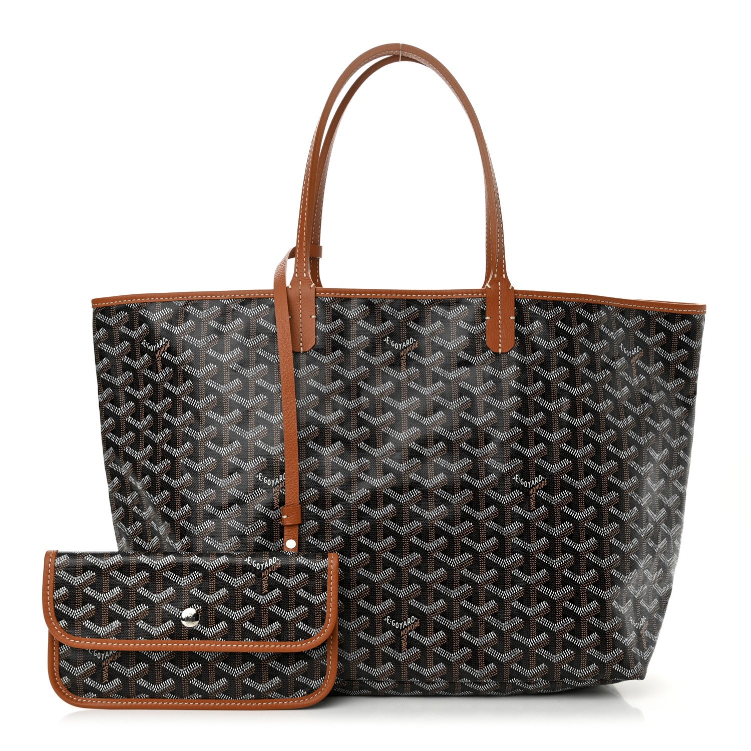 Goyard Goyardine Saint Louis PM Black Gold 3 of 11