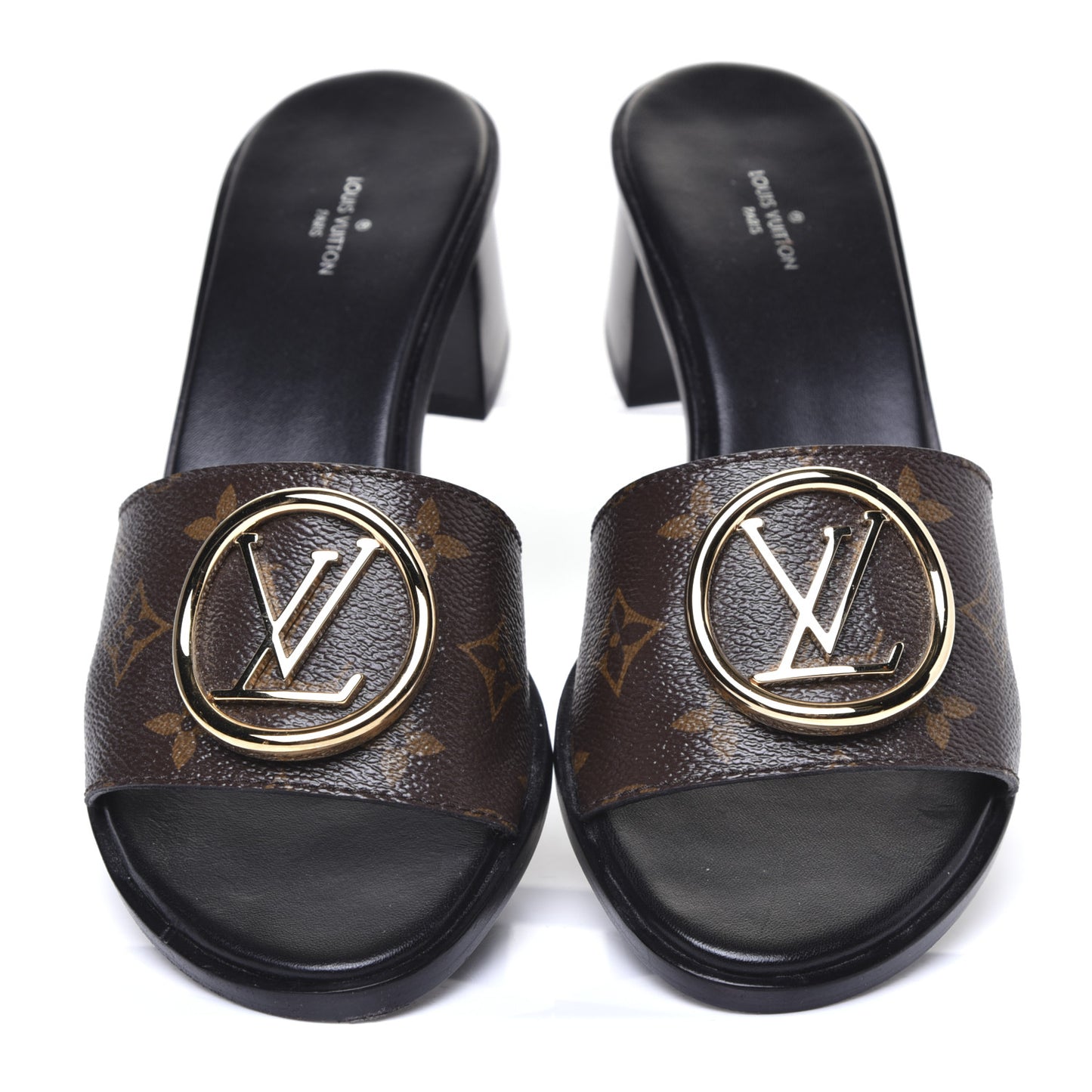 Monogram Lock It Mules 40