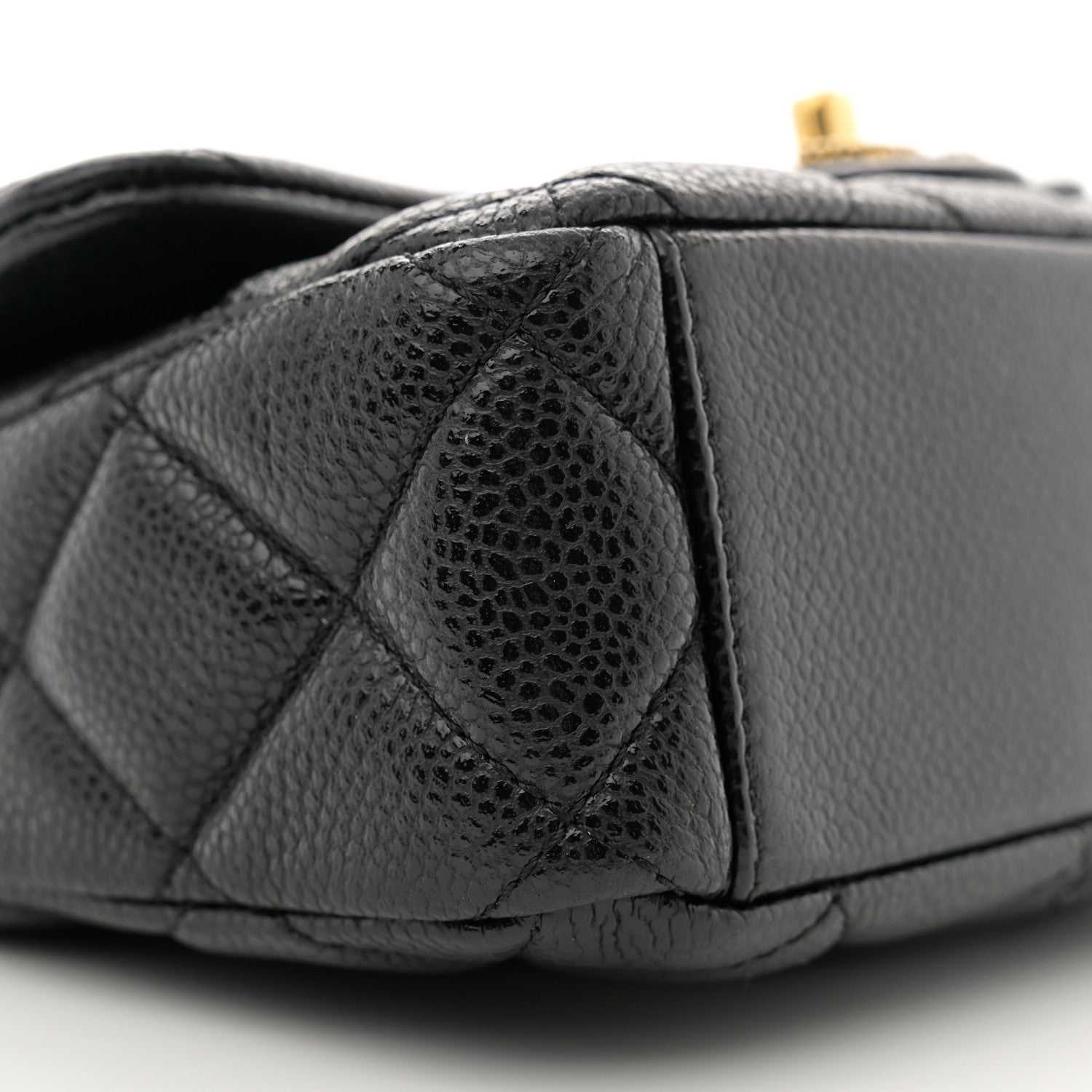 Chanel Grained Lambskin Quilted Mini Flap Black 9 of 11