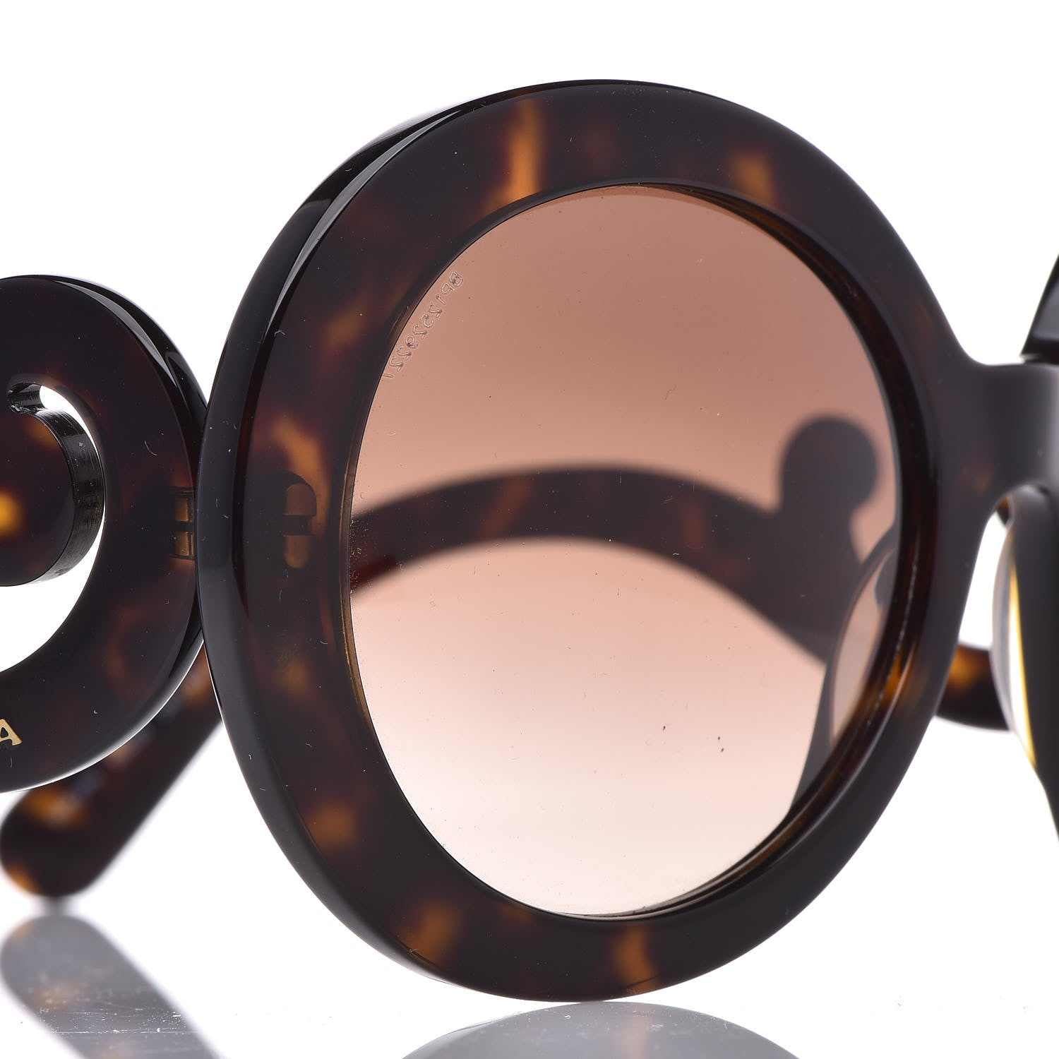 Prada Baroque Sunglasses SPR 27N Tortoise 7 of 8
