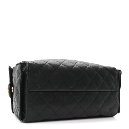 Chanel Caviar Quilted Small Chanel 25 Handbag Black 3 of 10