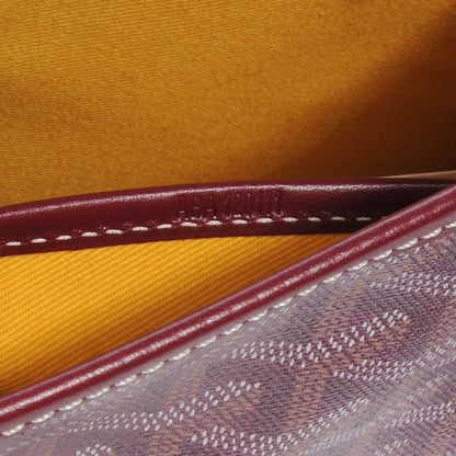 Goyard Goyardine Belvedere MM Messenger Bag Bordeaux 7 of 7