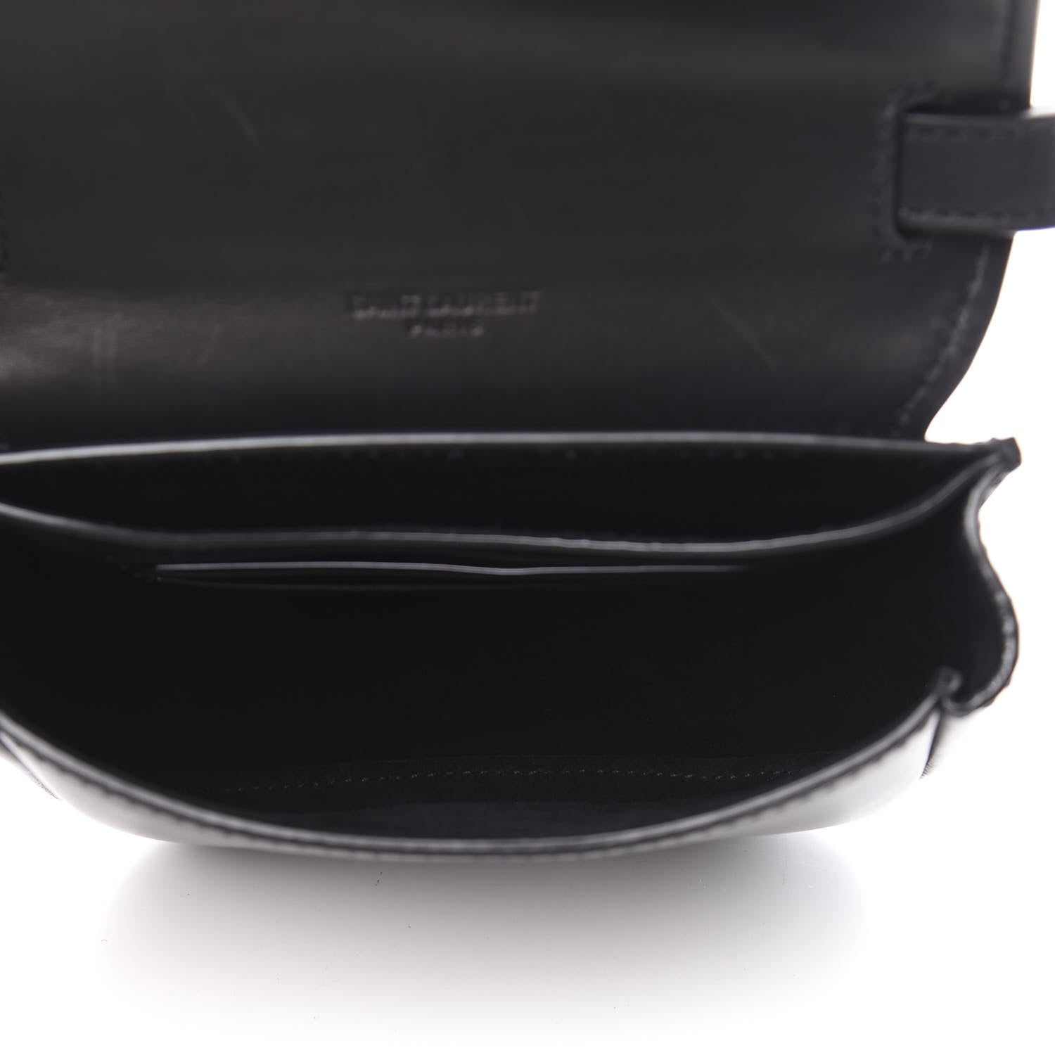 Saint Laurent Smooth Calfskin Mini Classic Monogram Kaia Satchel Black 5 of 16