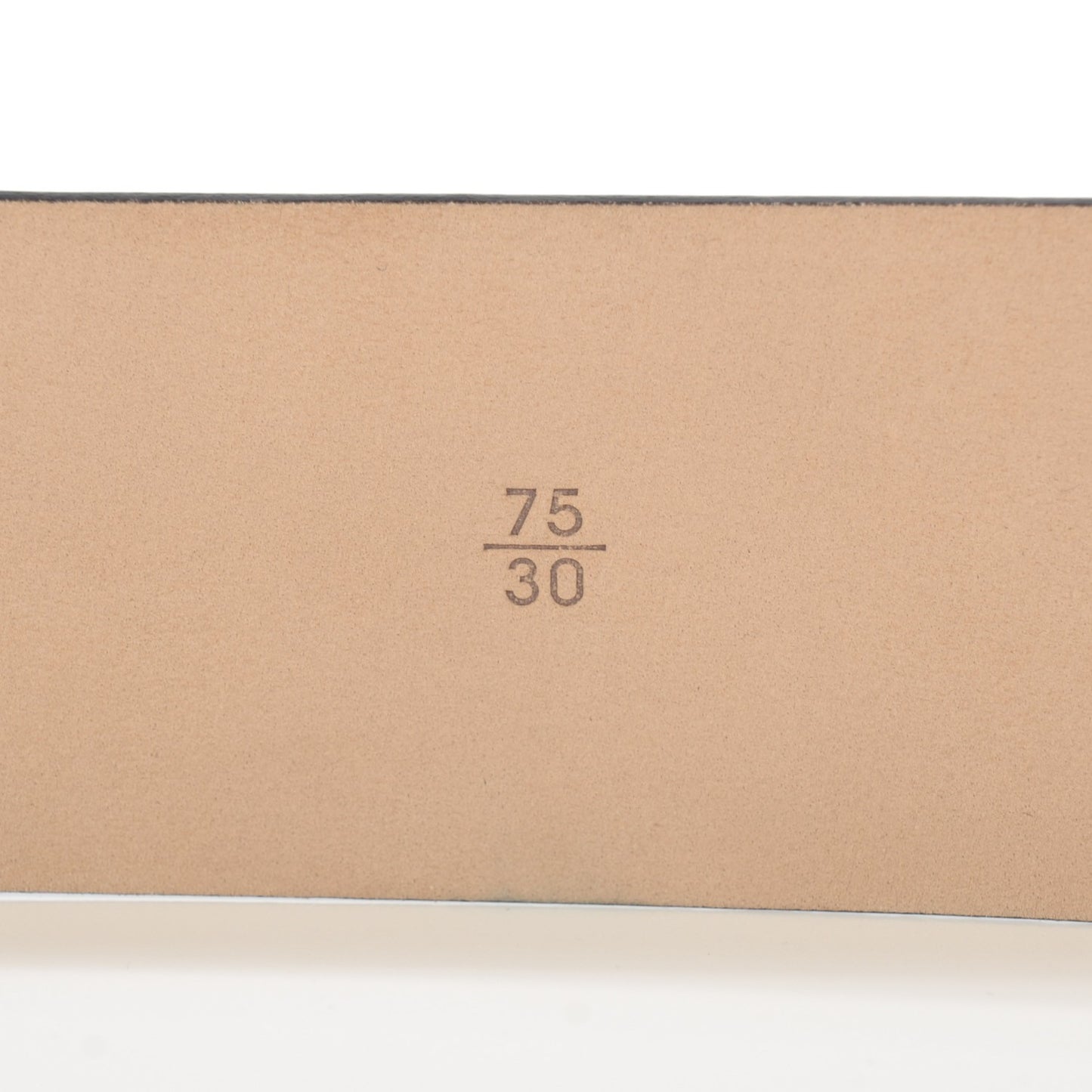 Calfskin CC Belt 75 30 Black