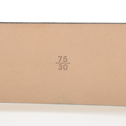 Chanel Calfskin CC Belt 75 30 Black 5 of 6