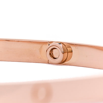 Cartier 18K Pink Gold Small LOVE Bracelet 19 6 of 6
