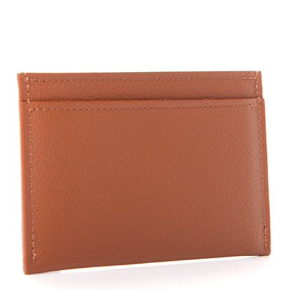 Louis Vuitton Calfskin Lockme Card Holder Caramel 3 of 6