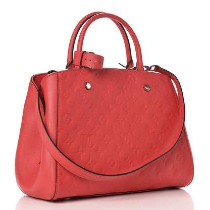 Louis Vuitton Empreinte Montaigne MM Poppy 3 of 7