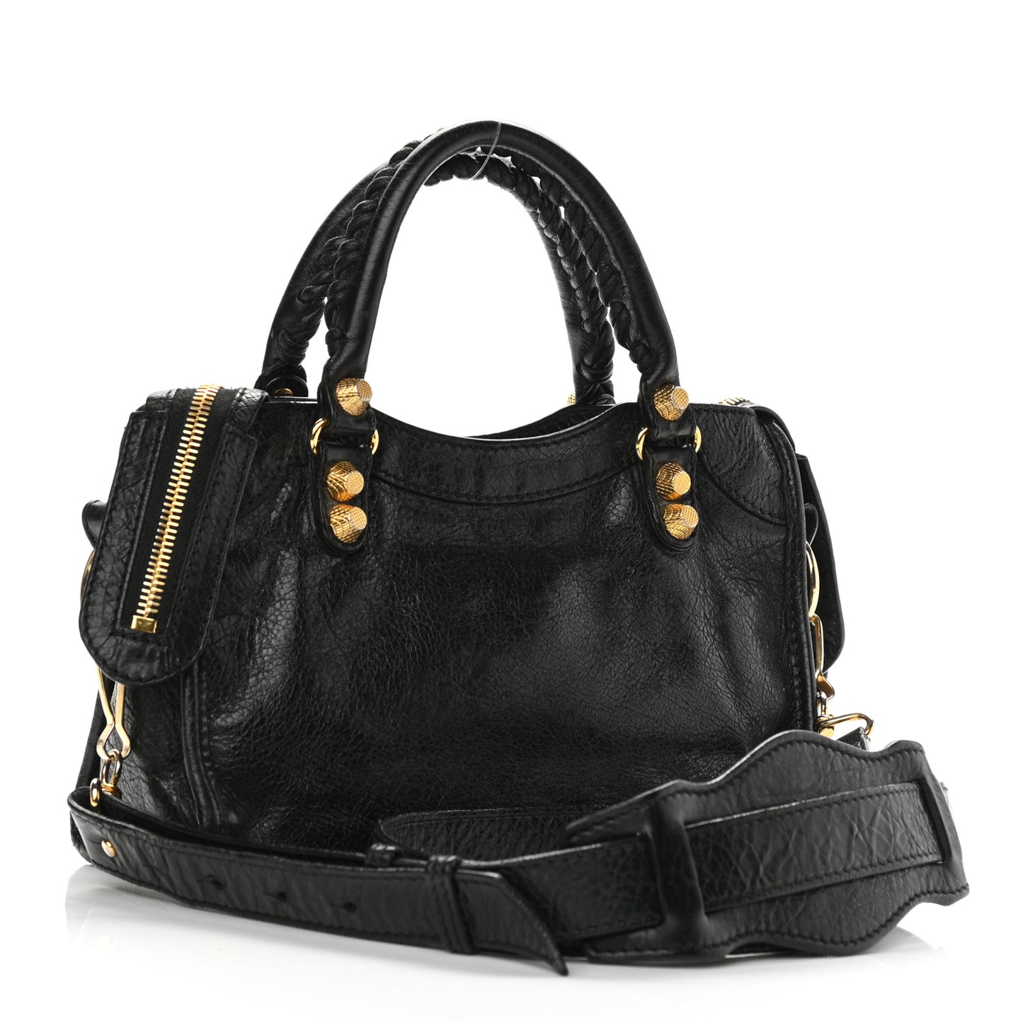 Agneau Giant 12 Gold Hardware Mini City Black