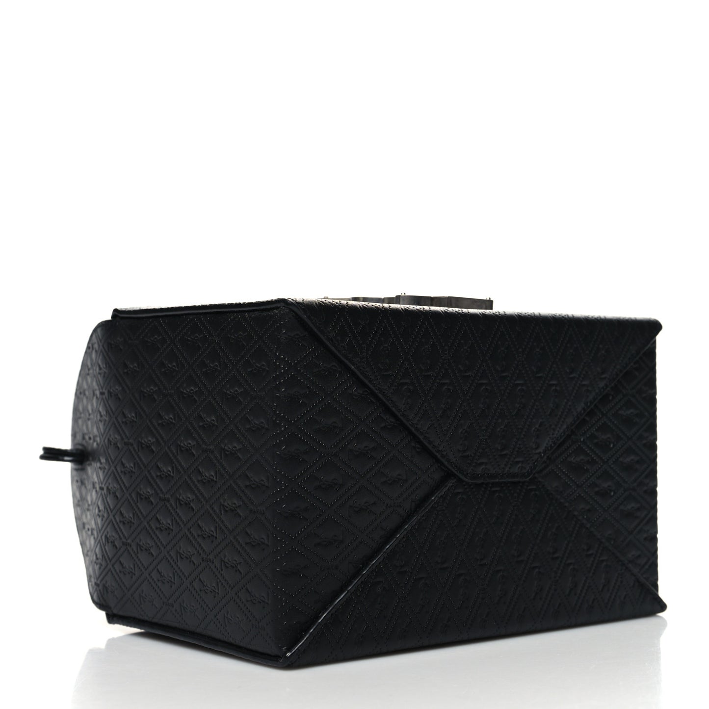Calfskin Monogram Take Away Box Black
