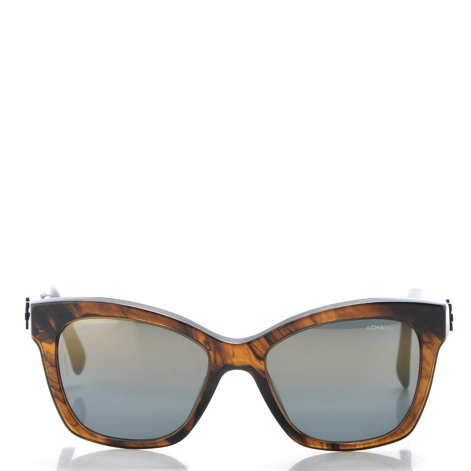 Chanel CC Butterfly Signature Sunglasses 5313 Brown 3 of 6