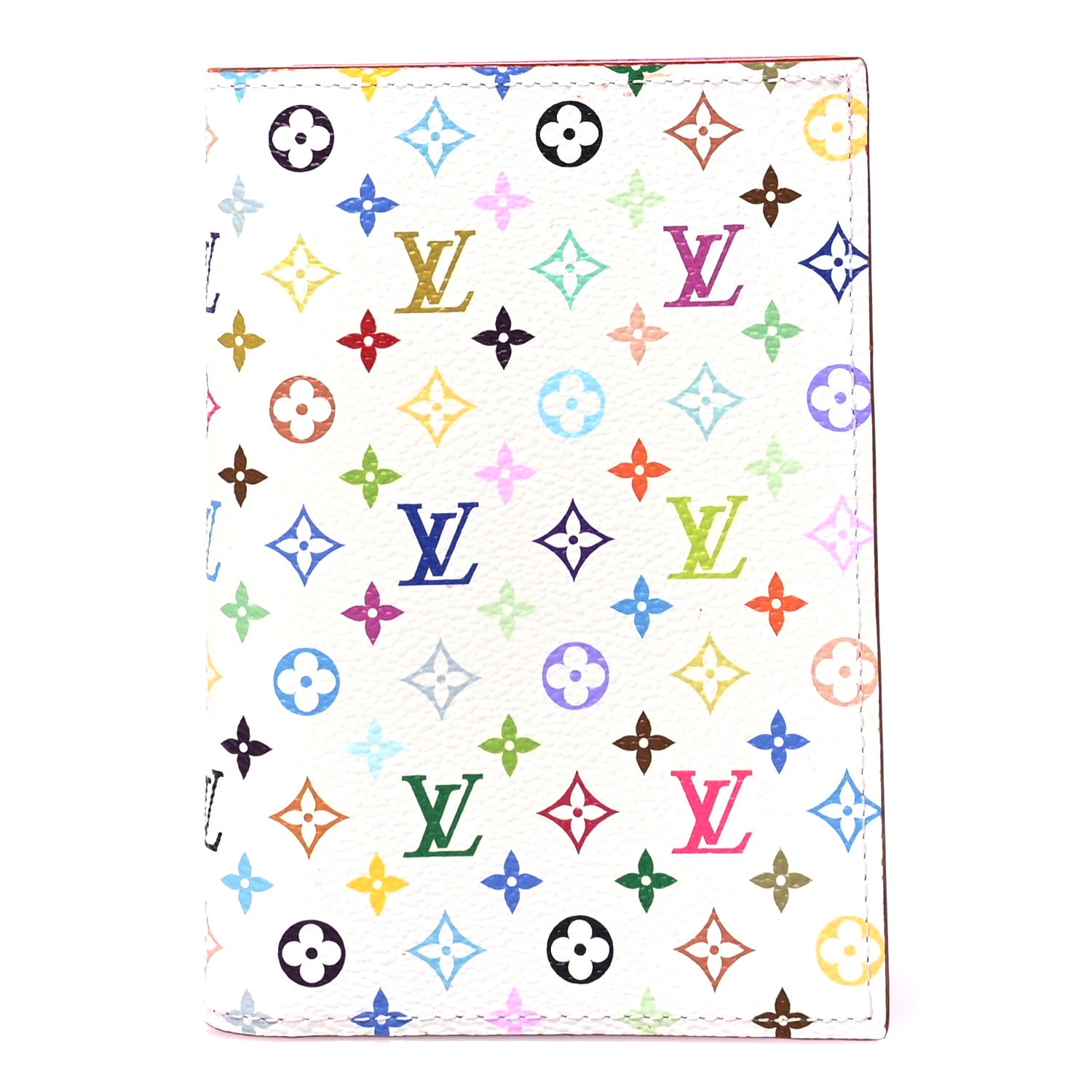 Louis Vuitton LV X TM Monogram Multicolor Passport Cover White 1 of 7