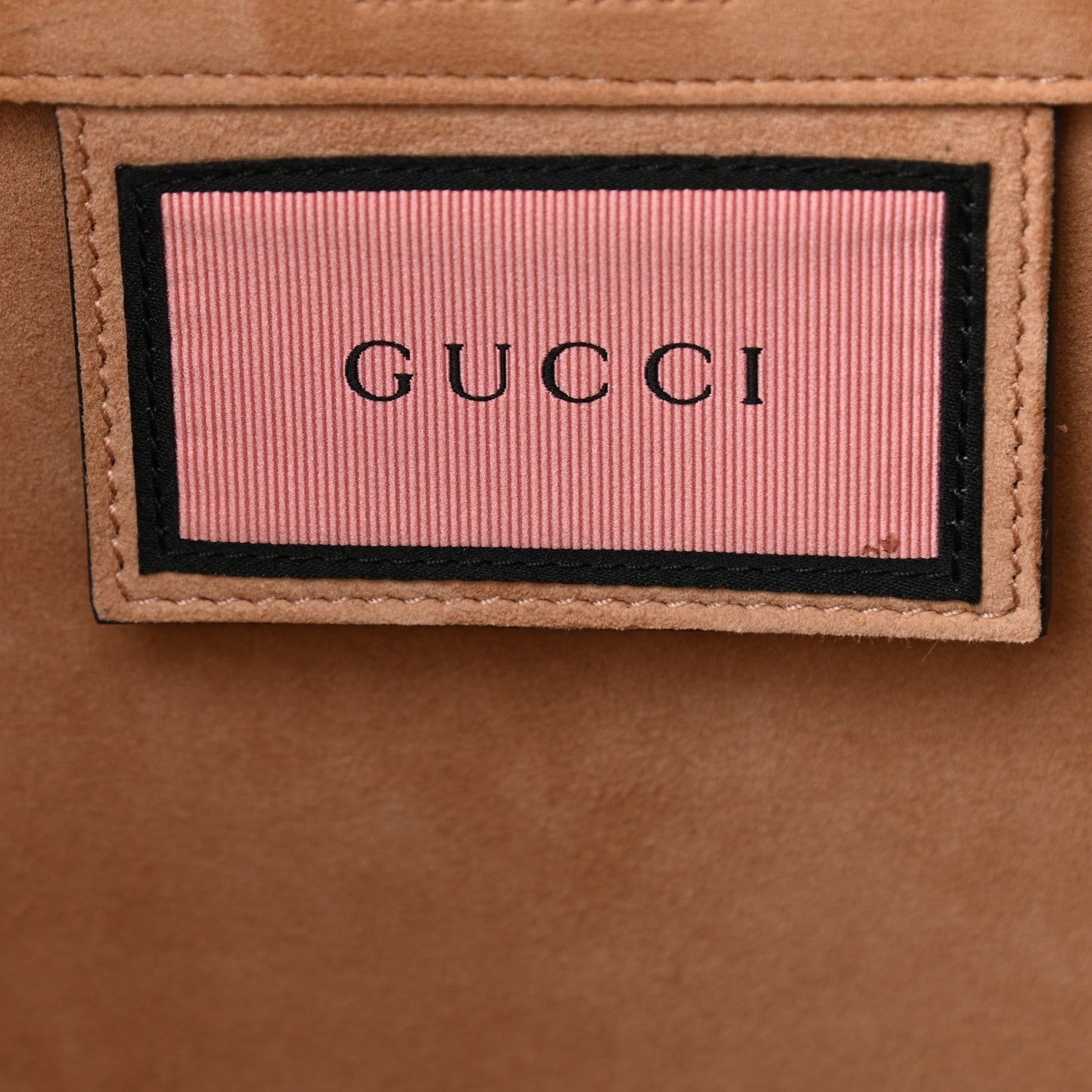 Gucci Calfskin GucciGhost Real Large XL Tote Black Yellow 7 of 10