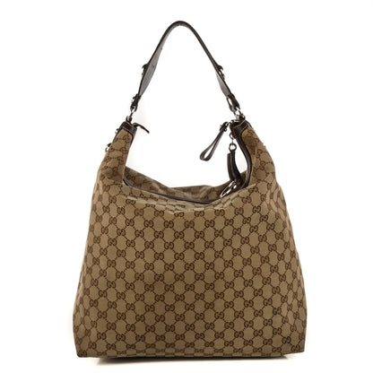 Gucci Monogram Icon Bit Large Hobo Dark Brown 1 of 7