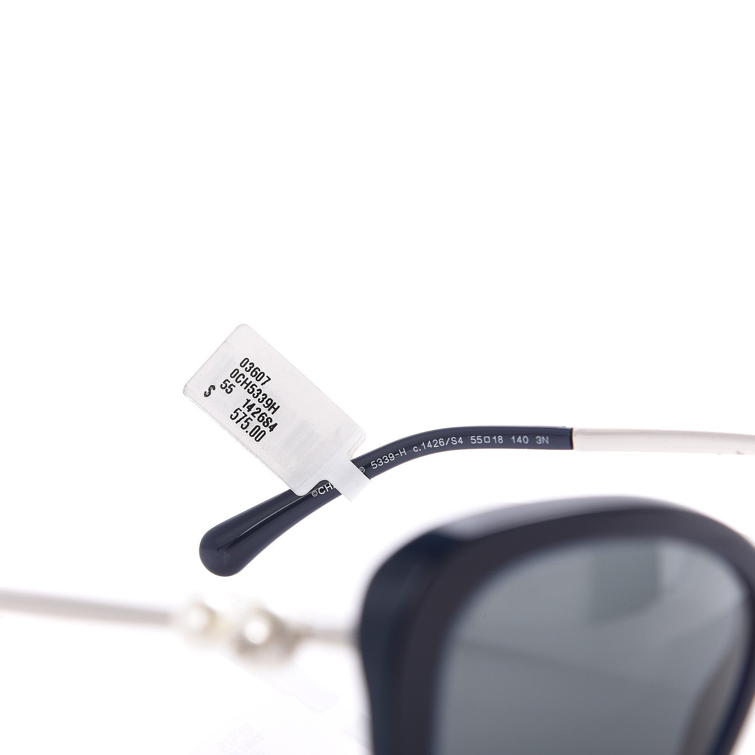Chanel Pearl Sunglasses 5339-H Navy 5 of 7