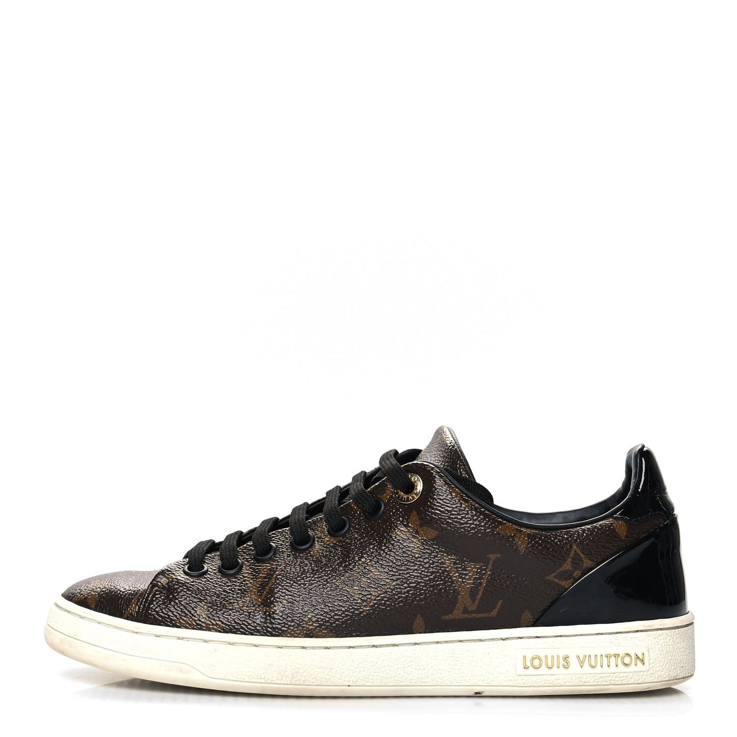 Patent Monogram Frontrow Sneakers 37