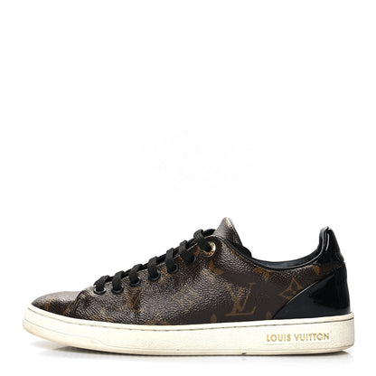 Louis Vuitton Patent Monogram Frontrow Sneakers 37 1 of 10
