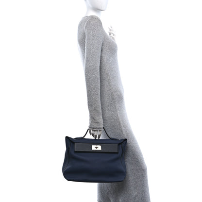 Hermes Togo Swift 24/24 35 Bleu Nuit Black 2 of 10