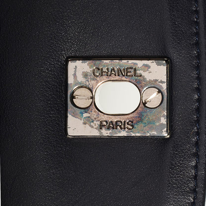 Chanel Lambskin Quilted Flap Shoulder Bag Black 6 of 9