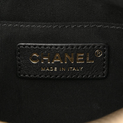 Chanel Calfskin Quilted Banane Waist Bag Fanny Pack Black 6 of 10