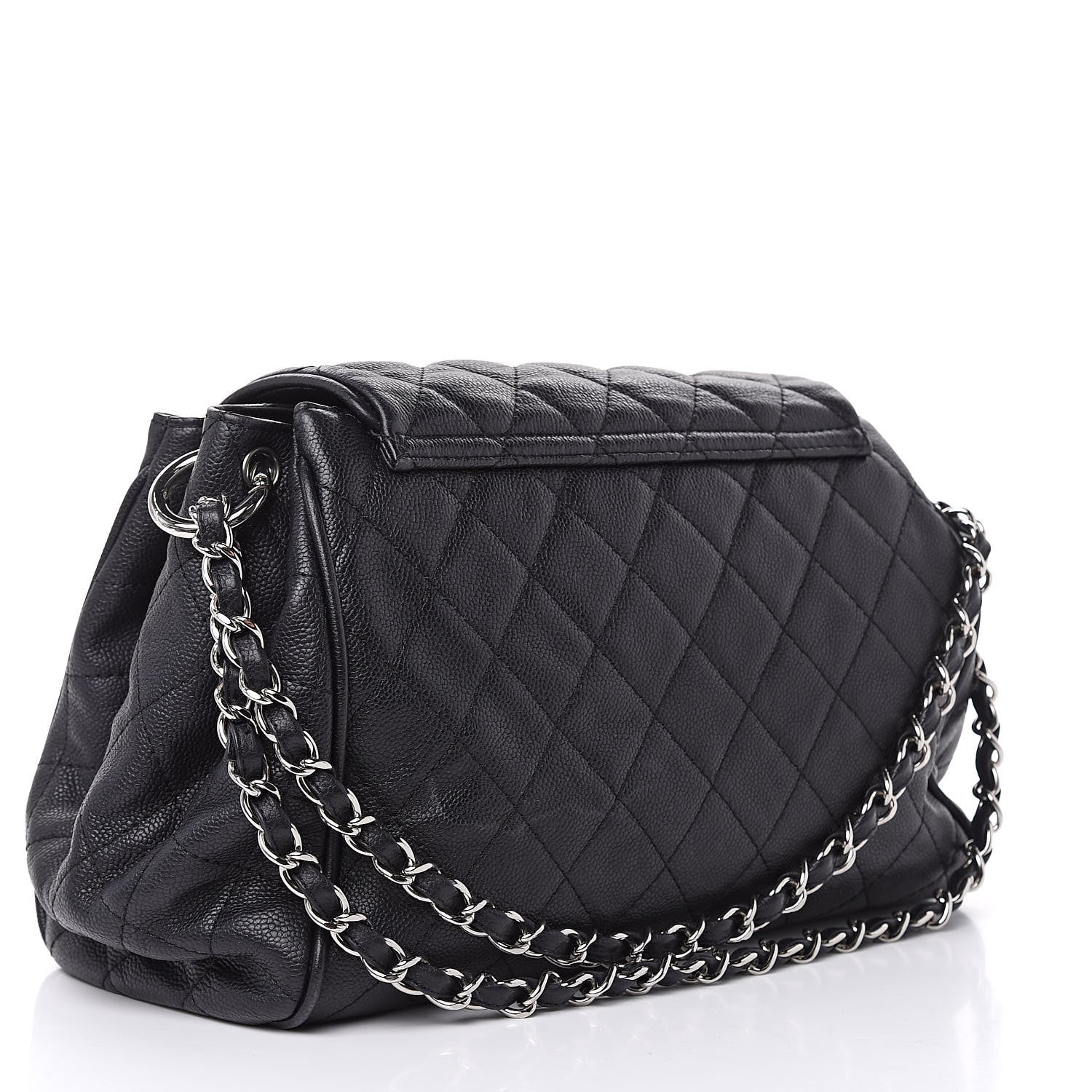 Chanel Caviar Quilted Timeless Accordion Flap Black 3 of 12