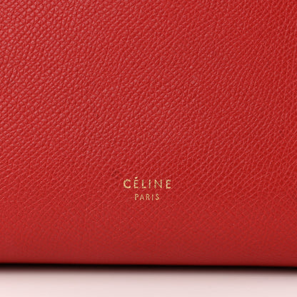 Celine Baby Grained Calfskin Micro Belt Bag Coquelicot 6 of 14