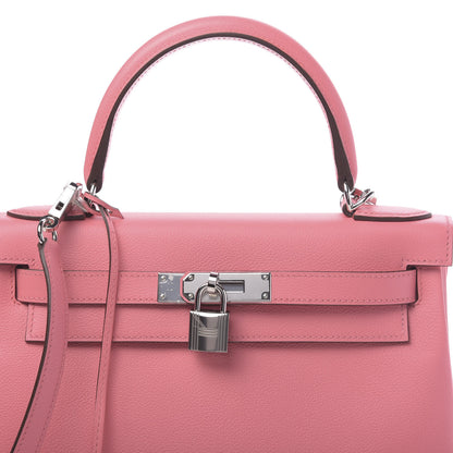 Hermes Evercolor Kelly Retourne 28 Rose D'Ete 8 of 13