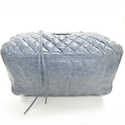 Balenciaga Agneau Quilted Matelasse GM Cornflower Bleu 4 of 8