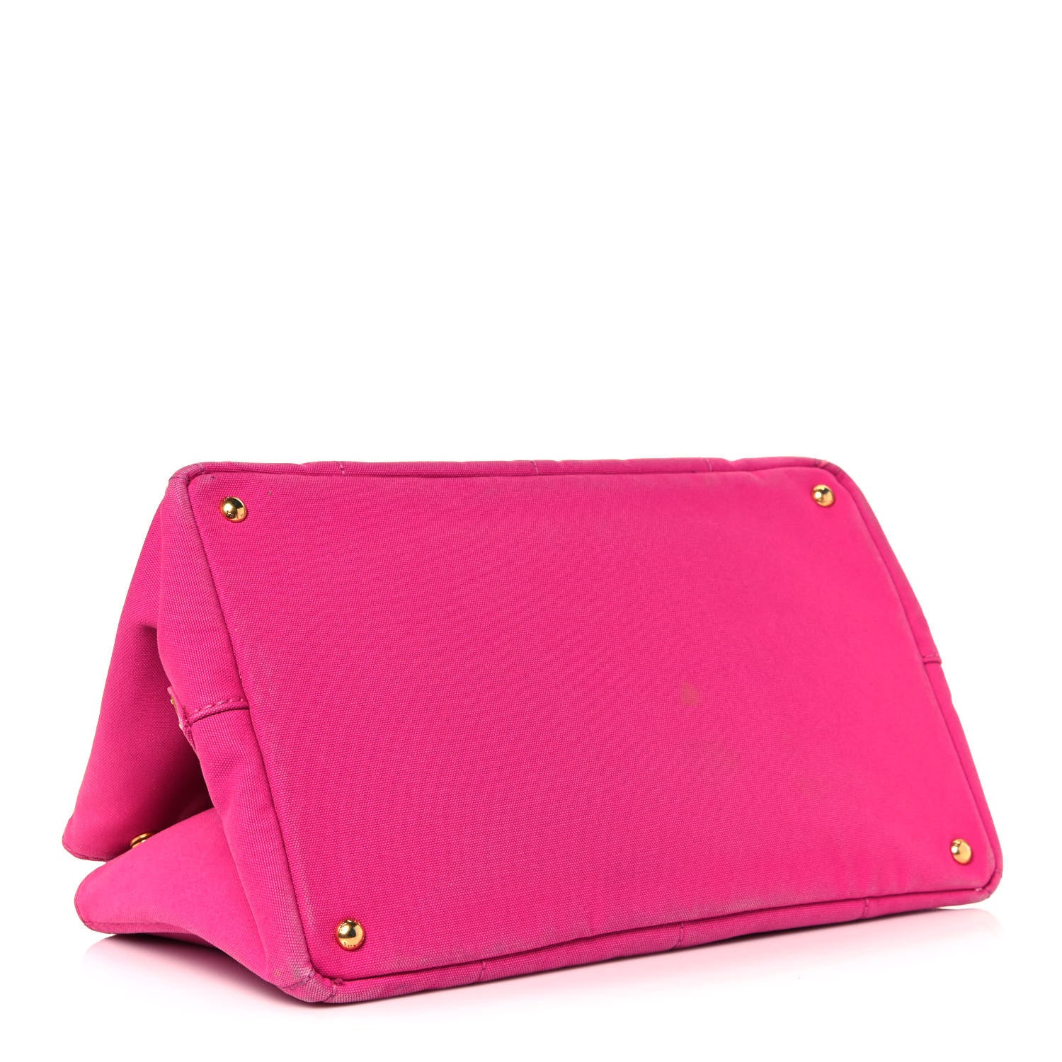Prada Canapa Logo Shopping Tote Fuxia 4 of 18