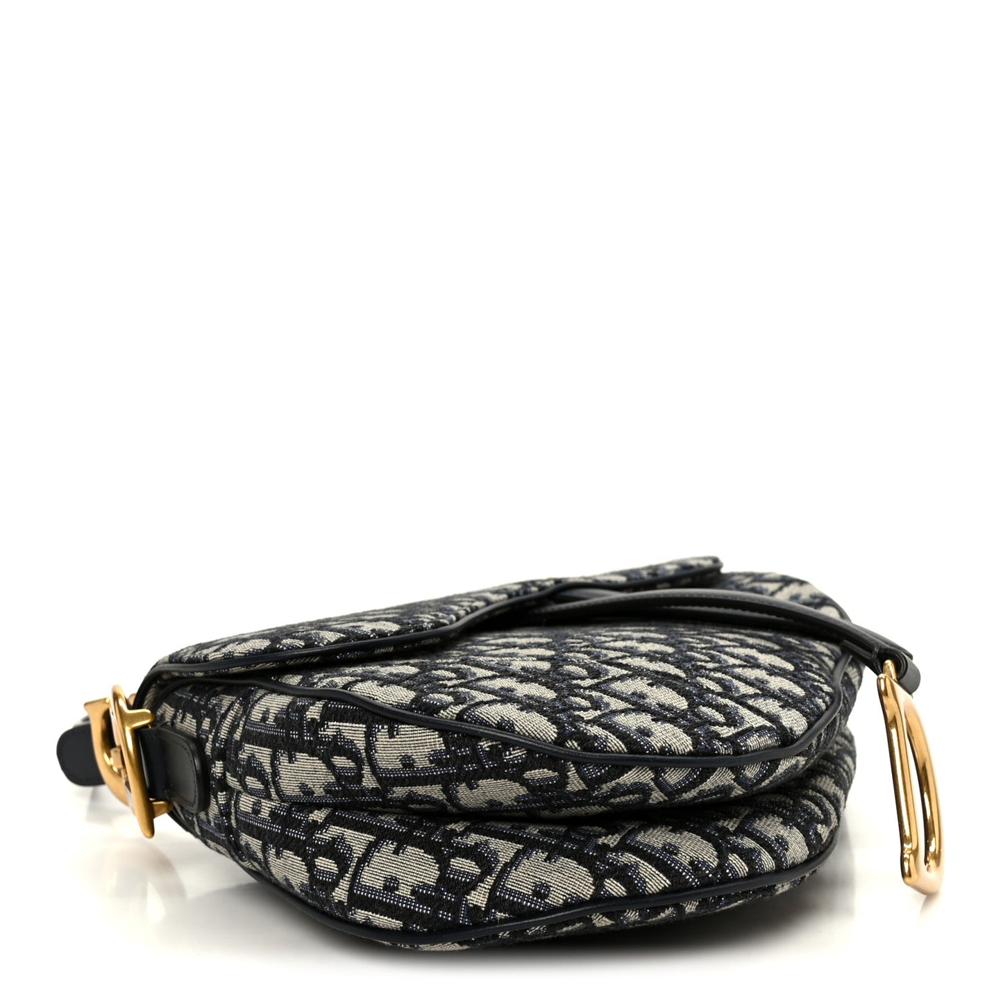 Oblique Saddle Bag Blue