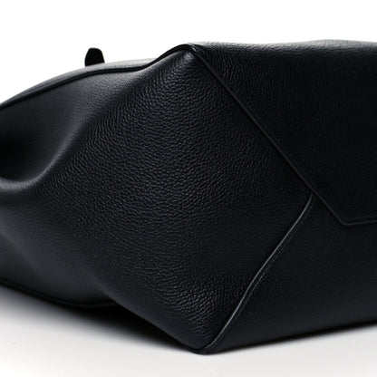 Celine Soft Grained Calfskin Small Belt Cabas Phantom Black 7 of 11