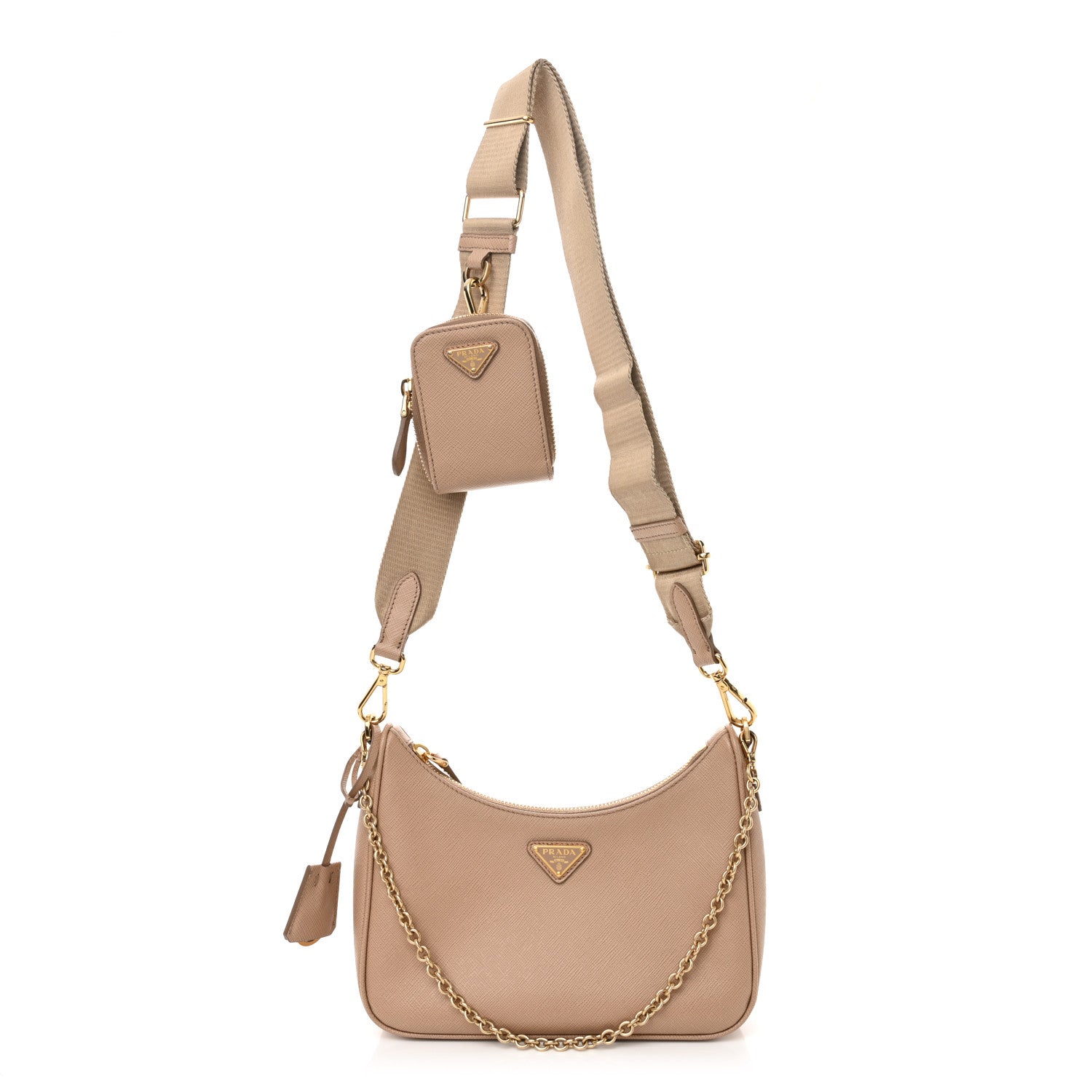 Prada Saffiano Lux Re-Edition 2005 Shoulder Bag Cammeo 1 of 10