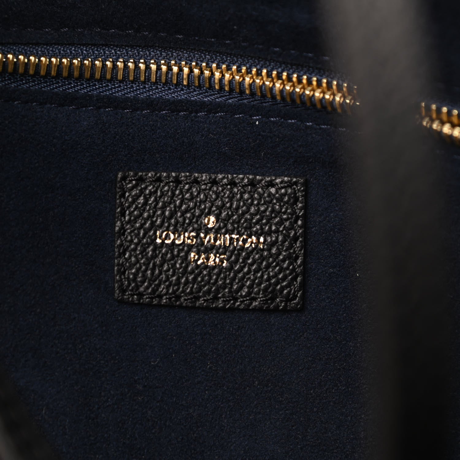 Louis Vuitton Empreinte Monogram Giant Neverfull MM Black 6 of 11