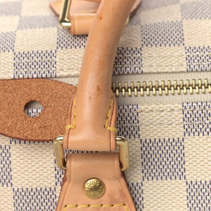 Louis Vuitton Damier Azur Speedy 30 12 of 14