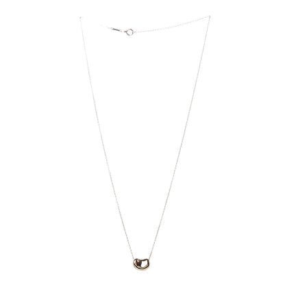 Tiffany 18K Yellow Gold 11mm Elsa Peretti Bean Pendant Necklace 3 of 7
