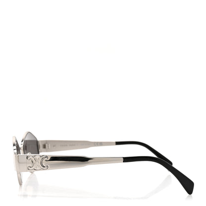Celine Metal Triomphe 02 Sunglasses CL40254U Silver 3 of 7
