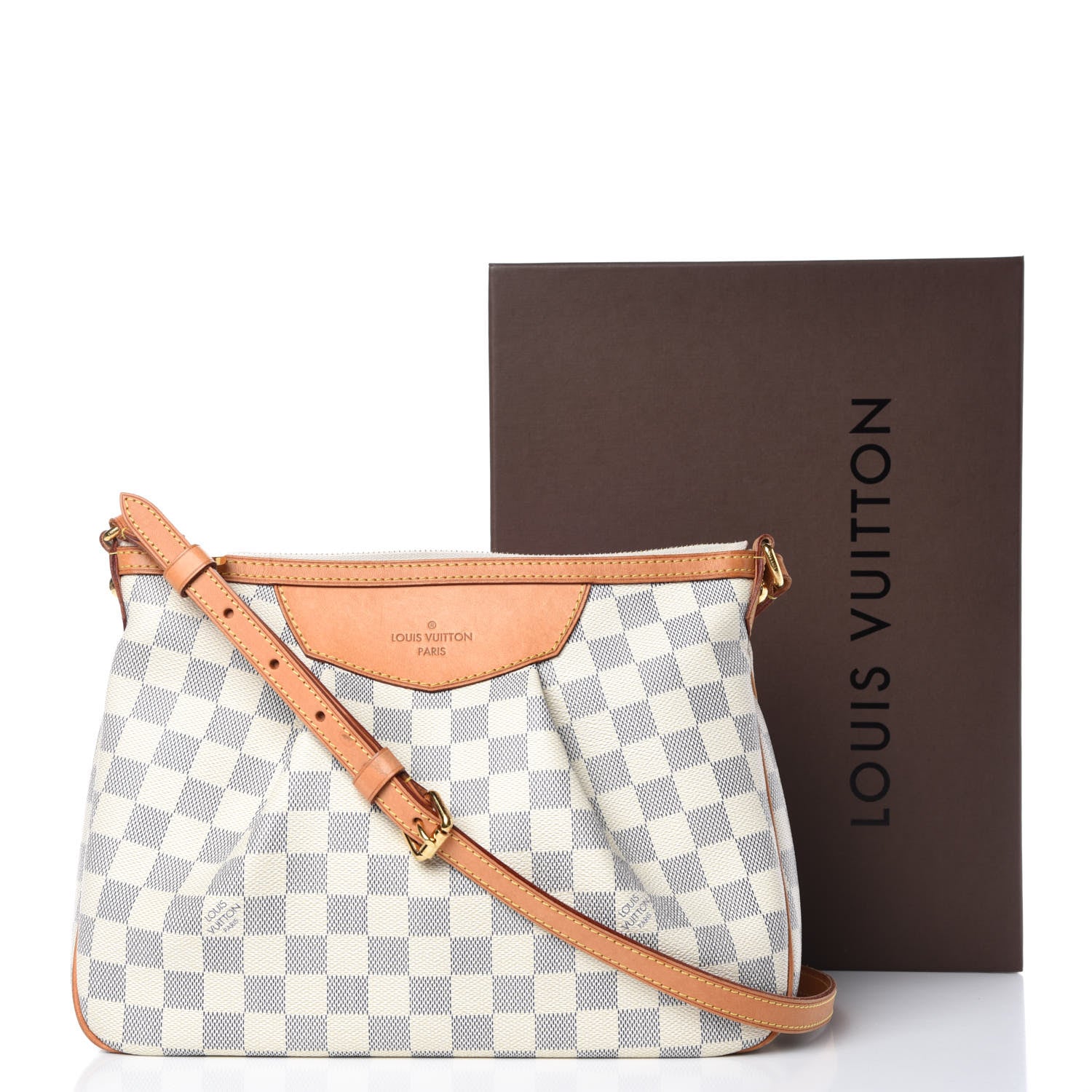 Louis Vuitton Damier Azur Siracusa PM 16 of 16