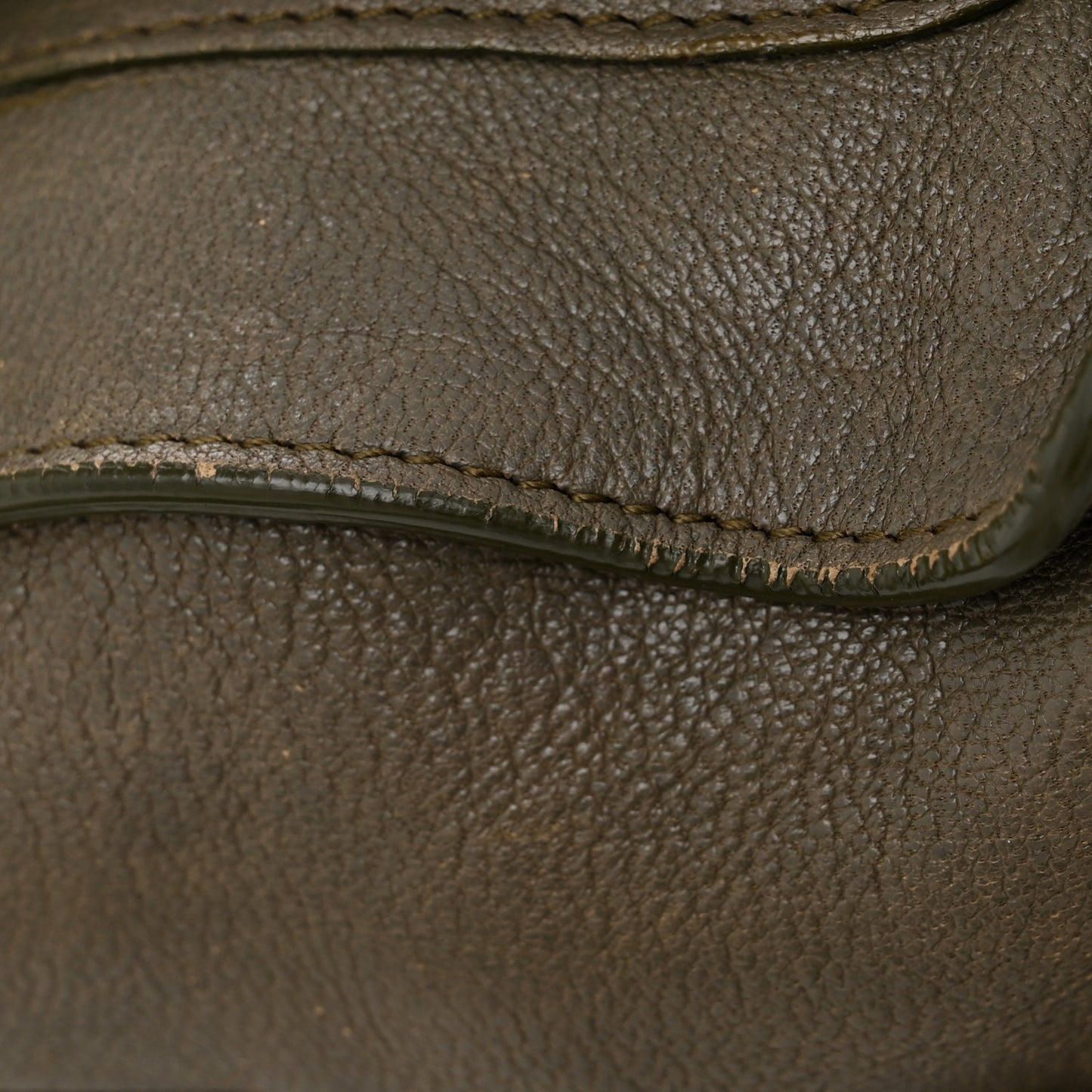 Lambskin Tiny PS1 Satchel Dark Olive