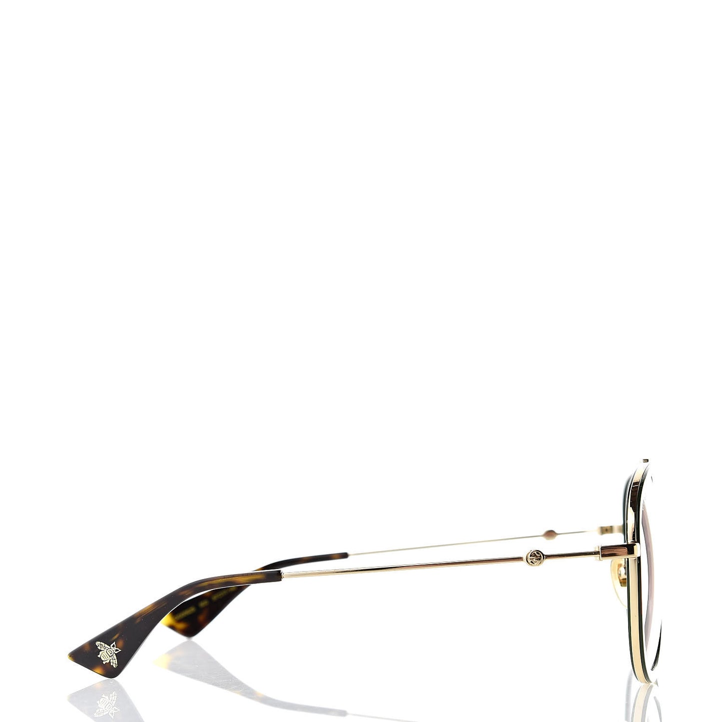 Web Aviator Sunglasses GG0062S Green Red