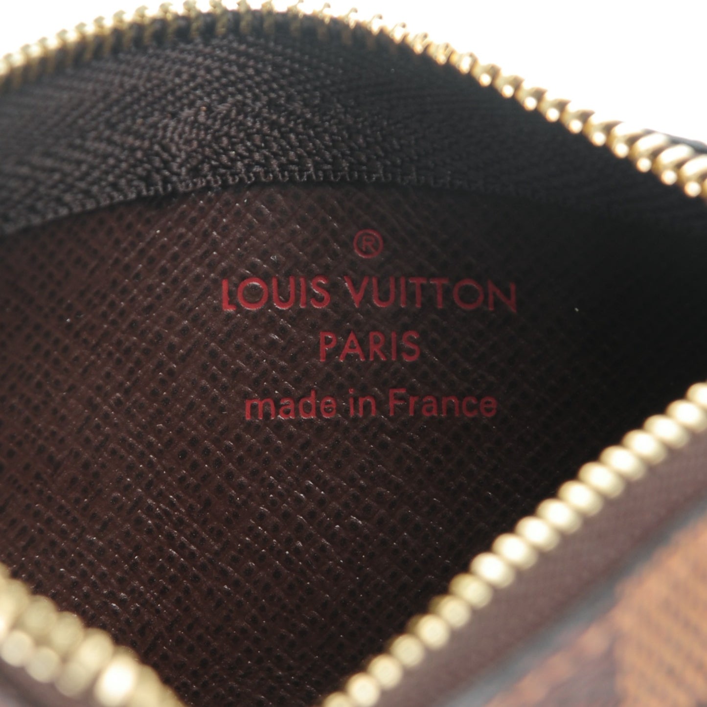 Damier Ebene Key Pouch