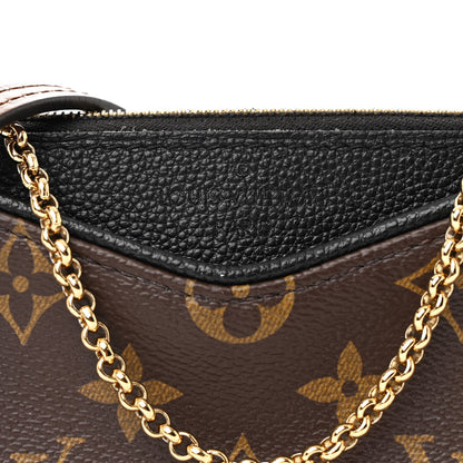 Louis Vuitton Monogram Pallas Clutch Black 8 of 11