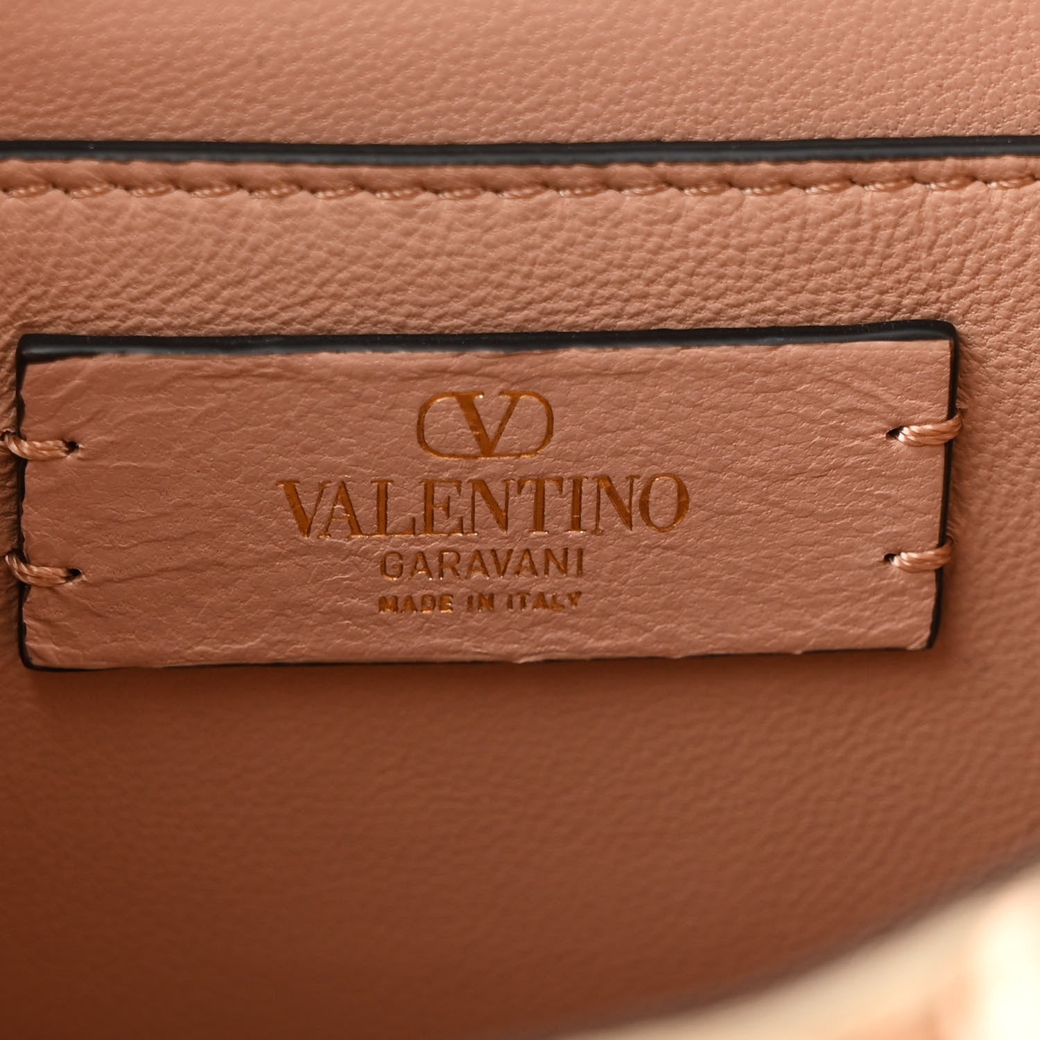 Valentino Garavani Sequin Crystal Embroidered Mini Vsling Top Handle Bag Light Peach Rose Mist 6 of 12