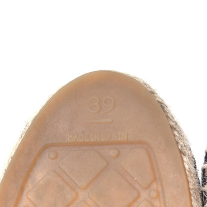 Chanel Denim CC Espadrilles 39 Blue Black 8 of 11