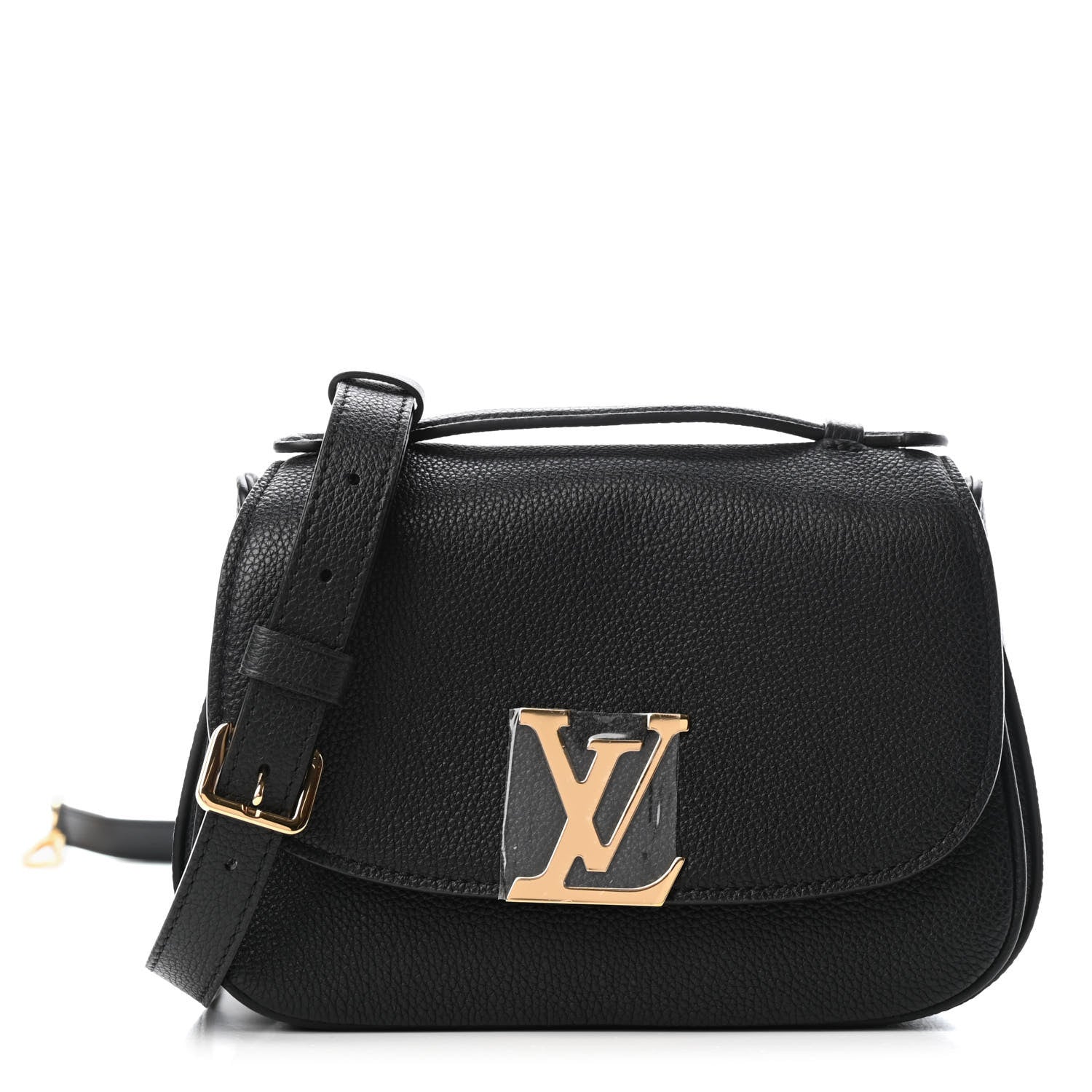 Louis Vuitton Grained Calfskin Vivienne NM Black 1 of 4