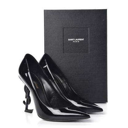 Saint Laurent Patent Opyum 110 Pumps 39.5 Black 11 of 11